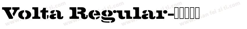 Volta Regular字体转换